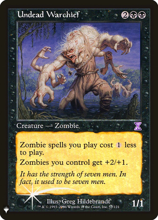 Undead Warchief [Mystery Booster] (FMB1 44)