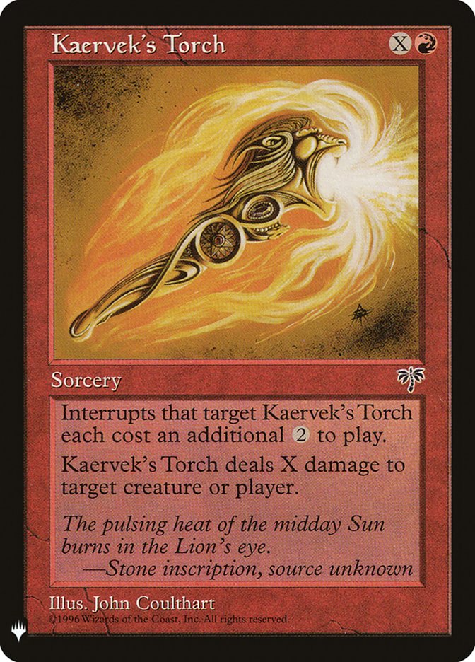 Kaervek's Torch [Mystery Booster] (MB1 986)