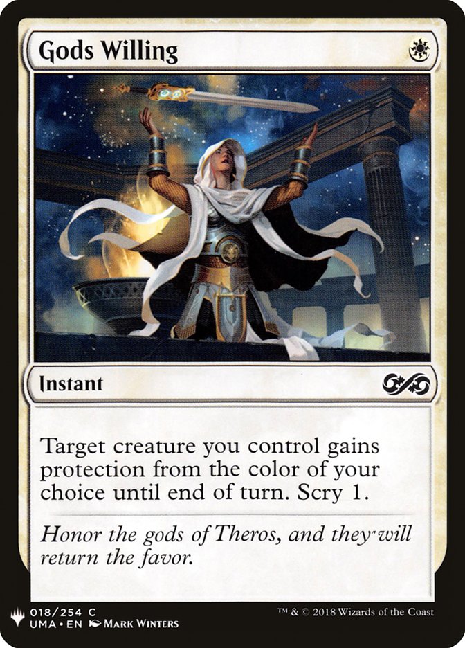 Gods Willing [Mystery Booster] (MB1 125)