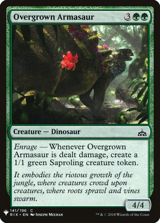 Overgrown Armasaur [Mystery Booster] (MB1 1285)