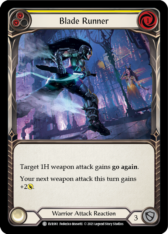 Blade Runner (Yellow) [EVR061] 1st Edition Normal