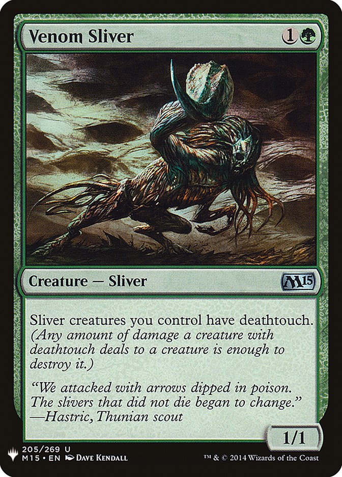Venom Sliver [Mystery Booster] (MB1 1367)