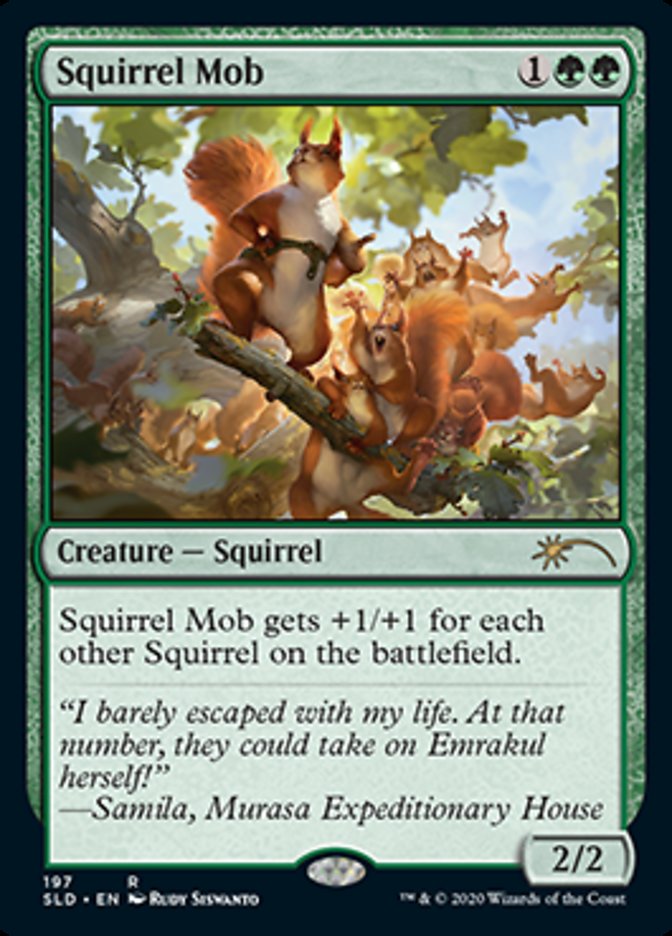 Squirrel Mob [Secret Lair Drop Series] (SLD 197)