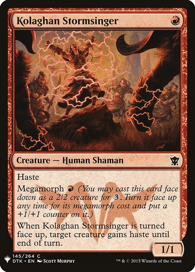 Kolaghan Stormsinger [Mystery Booster] (MB1 995)