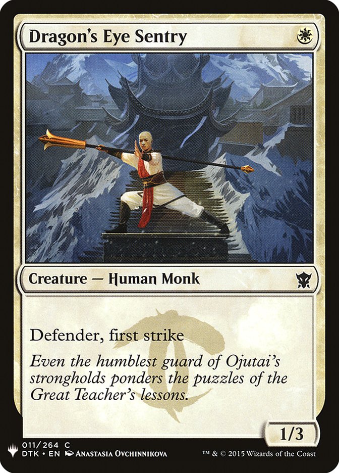 Dragon's Eye Sentry [Mystery Booster] (MB1 85)