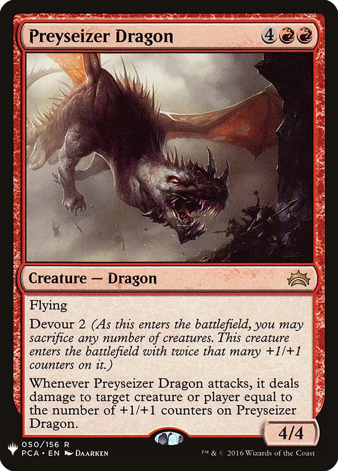 Preyseizer Dragon [Mystery Booster] (MB1 1025)