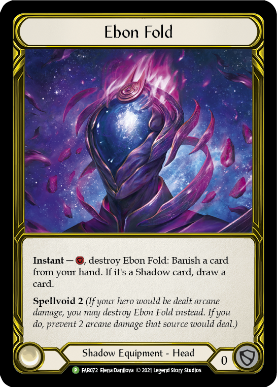 Ebon Fold [FAB072] (Promo)  Cold Foil