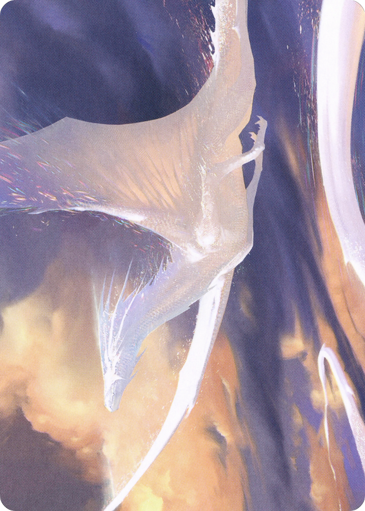 Timeless Dragon Art Card [Modern Horizons 2 Art Series] (AMH2 9)