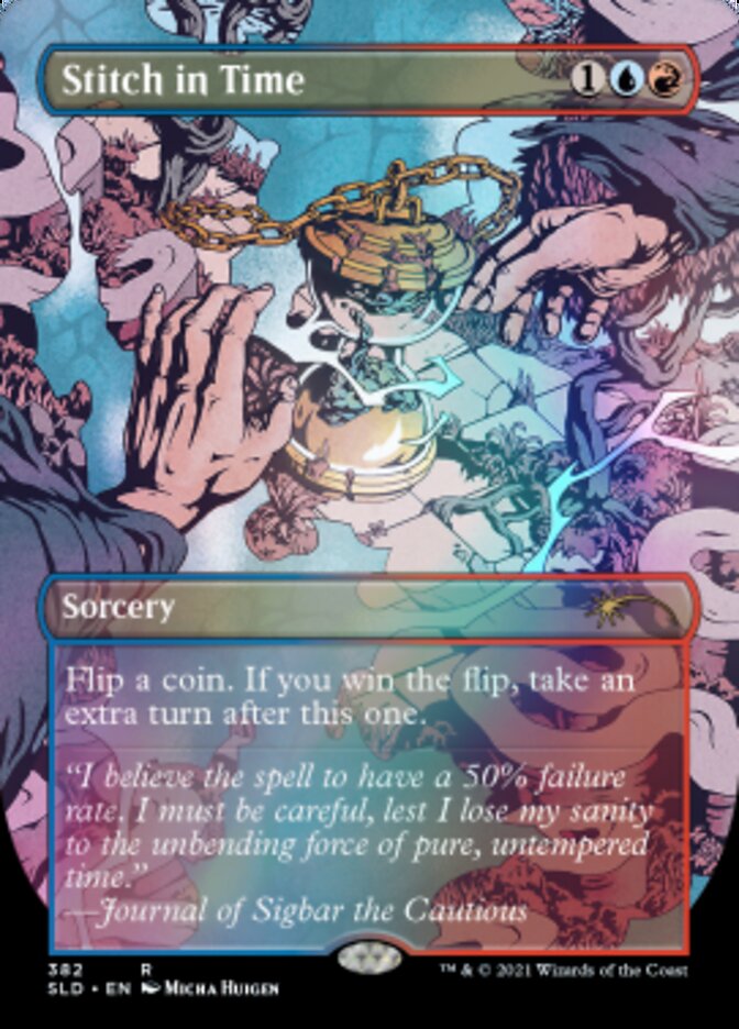 Stitch in Time // Stitch in Time (Borderless) [Secret Lair Drop Series] (SLD 382)