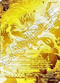 Broly // Broly, the Awakened Threat (Championship Final 2019) (Gold Metal Foil) [P-092]
