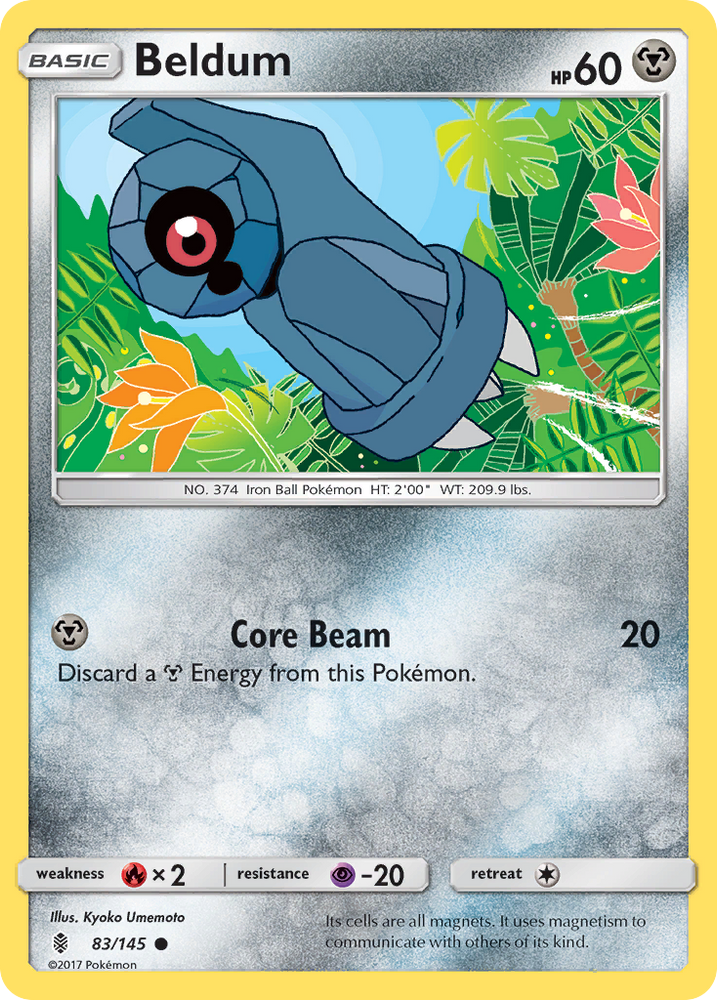 Beldum (83/145) [Sun & Moon: Guardians Rising]