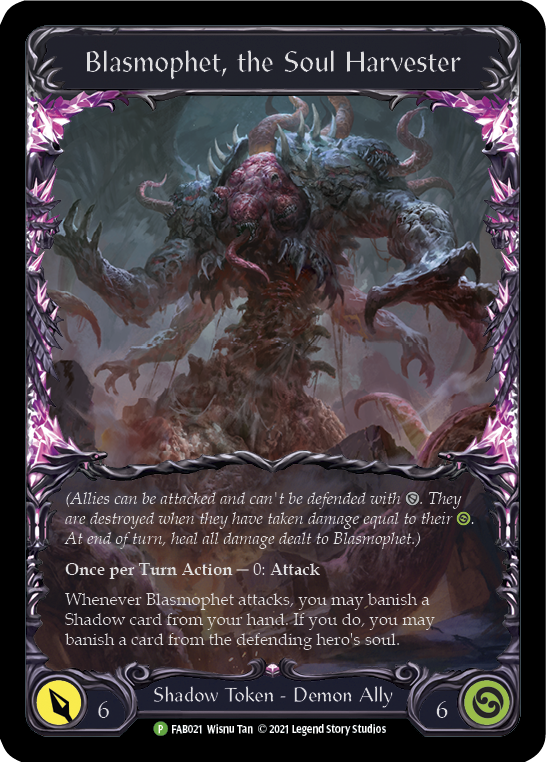 Blasmophet, the Soul Harvester [FAB021] Cold Foil