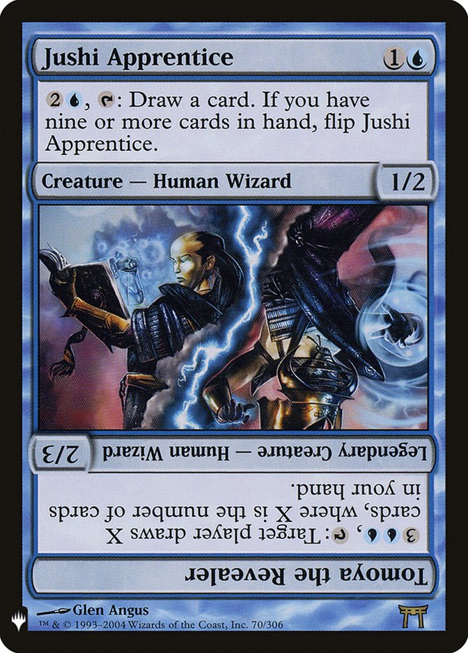 Jushi Apprentice // Tomoya the Revealer [Mystery Booster] (MB1 411)