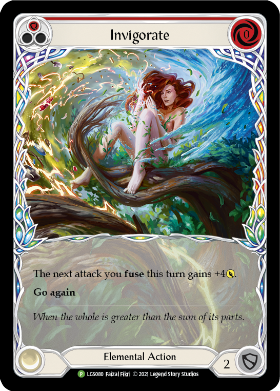Invigorate (Red) [LGS080] Rainbow Foil