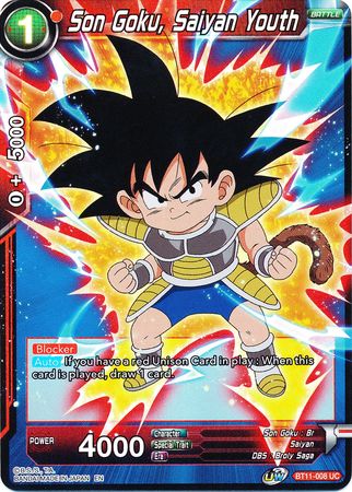 Son Goku, Saiyan Youth [BT11-008]