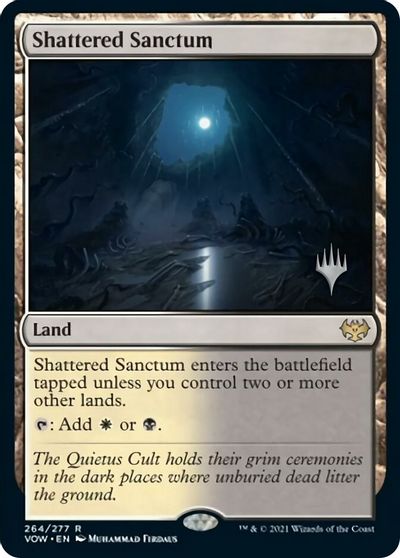 Shattered Sanctum (Promo Pack) [Innistrad: Crimson Vow Promo Pack] (PVOW 264)