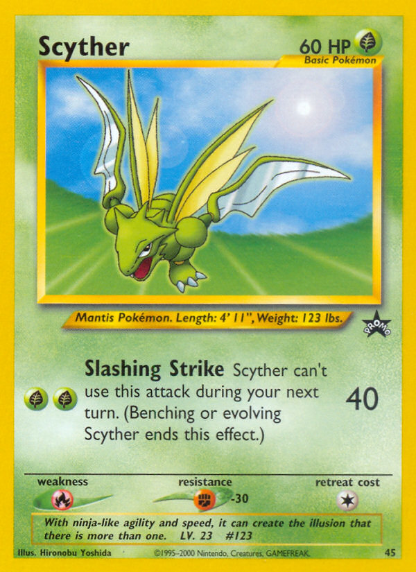 Scyther (45) [Wizards: Black Star Promos]