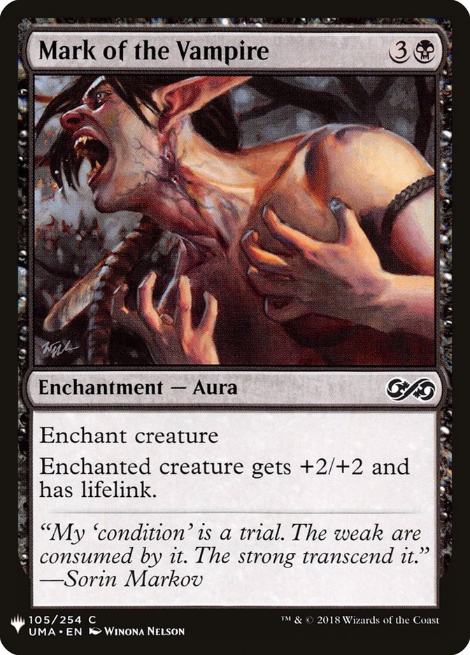 Mark of the Vampire [Mystery Booster] (MB1 707)