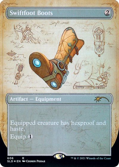 Swiftfoot Boots (Blueprint) [Secret Lair Drop Promos] (PSLD 606)