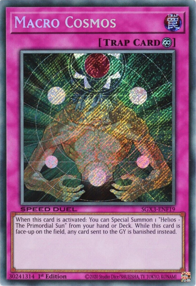 Macro Cosmos (Secret Rare) [SGX3-ENF19] Secret Rare