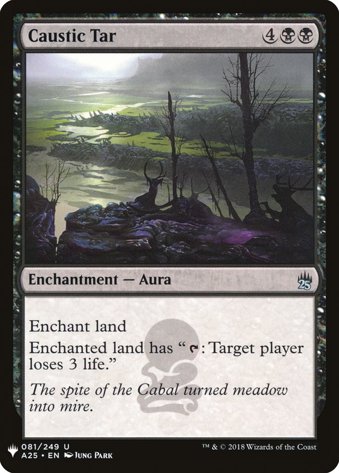 Caustic Tar [Mystery Booster] (MB1 596)