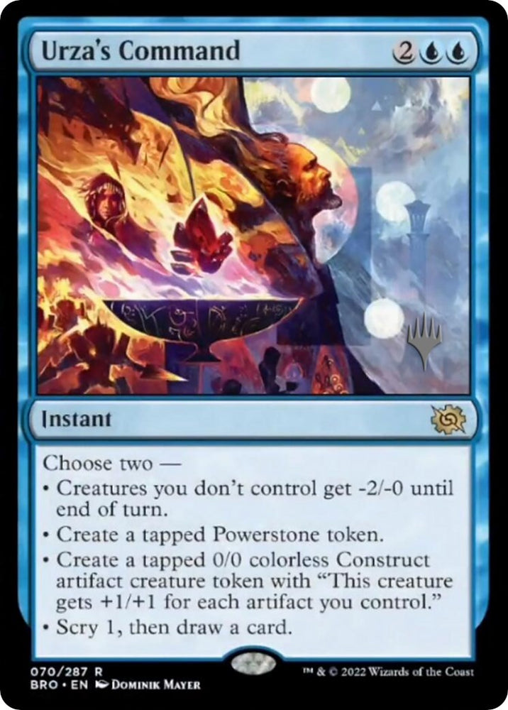 Urza's Command [The Brothers' War: Promo Pack]