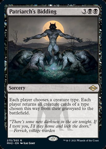 Patriarch's Bidding [Modern Horizons 2] (MH2 275)