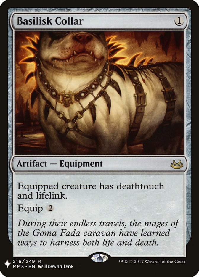 Basilisk Collar [Mystery Booster] (MB1 1547)