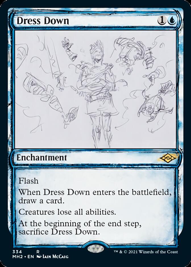 Dress Down (Sketch) [Modern Horizons 2] (MH2 334)