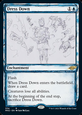 Dress Down (Sketch) [Modern Horizons 2] (MH2 334)