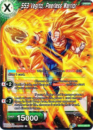 SS3 Vegito, Peerless Warrior [BT11-063]