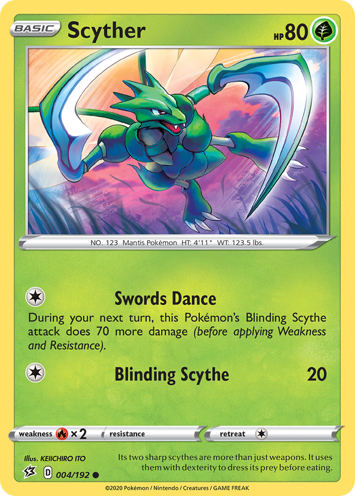 Scyther (4/192) [Sword & Shield: Rebel Clash]