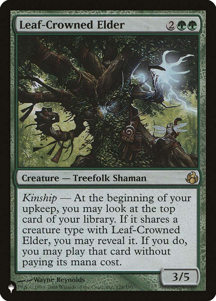 Leaf-Crowned Elder [The List] (LMOR 128)