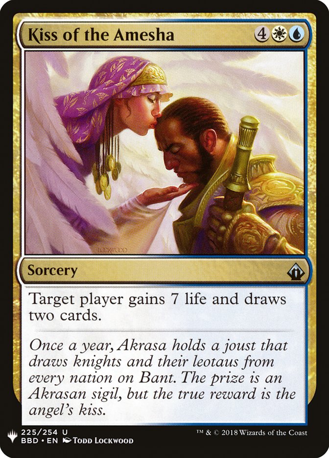 Kiss of the Amesha [Mystery Booster] (MB1 1444)