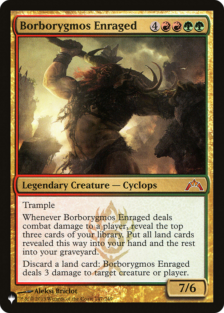 Borborygmos Enraged [The List] (LGTC 147)
