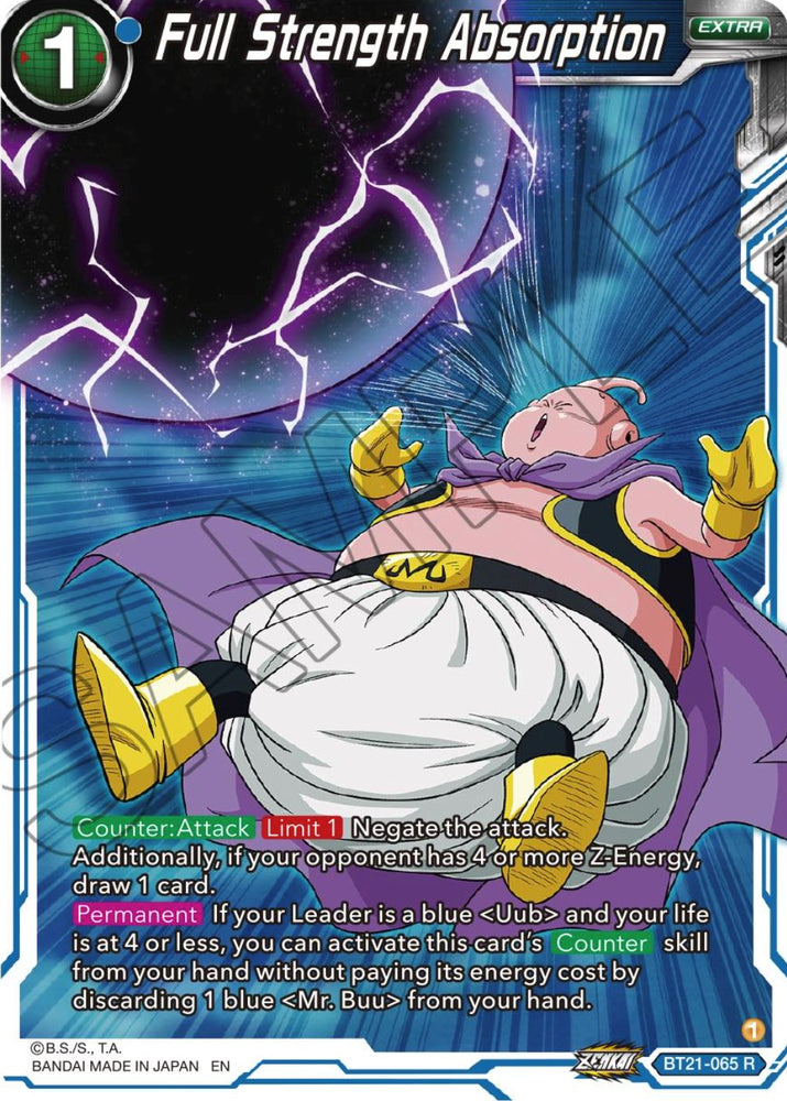 Full Strength Absorption (BT21-065) [ZENKAI Series: Set 04]