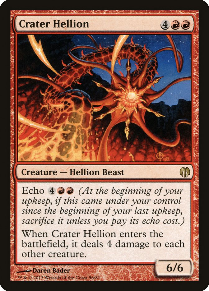 Crater Hellion [Duel Decks: Heroes vs. Monsters] (DDL 56)