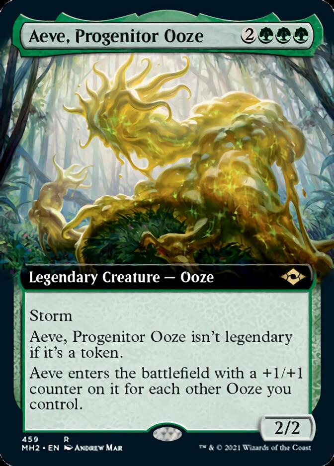 Aeve, Progenitor Ooze (Extended) [Modern Horizons 2] (MH2 459)