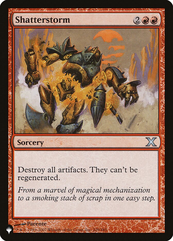 Shatterstorm [The List] (L10E 229)