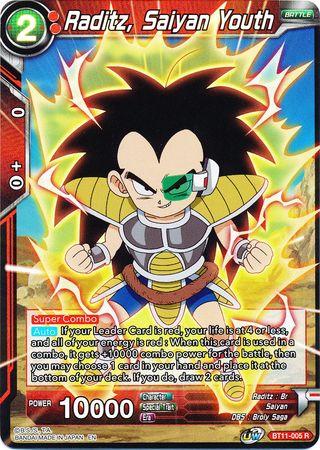 Raditz, Saiyan Youth [BT11-005]