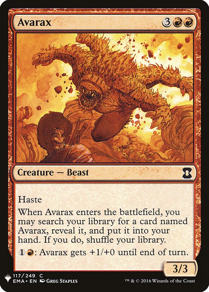 Avarax [Mystery Booster] (MB1 845)