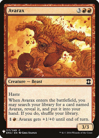 Avarax [Mystery Booster] (MB1 845)