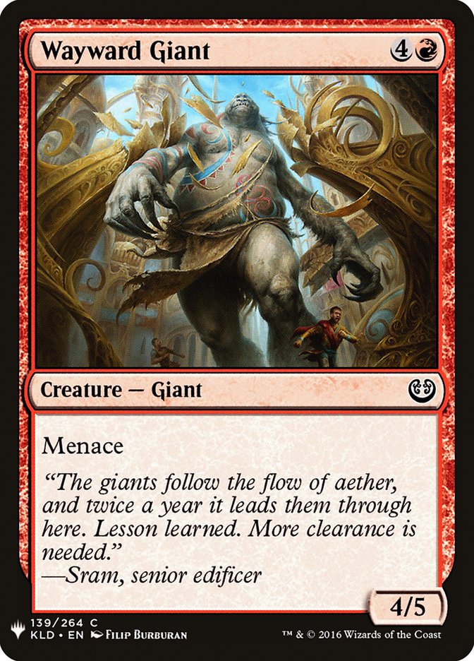 Wayward Giant [Mystery Booster] (MB1 1101)