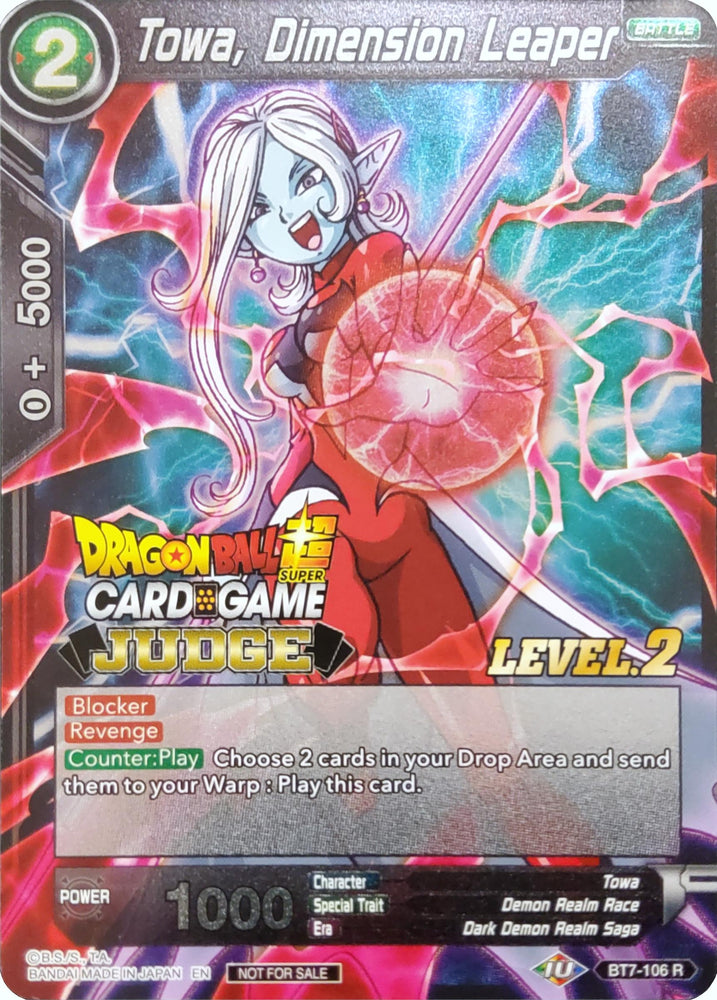 Towa, Dimension Leaper (Level 2) [BT7-106]