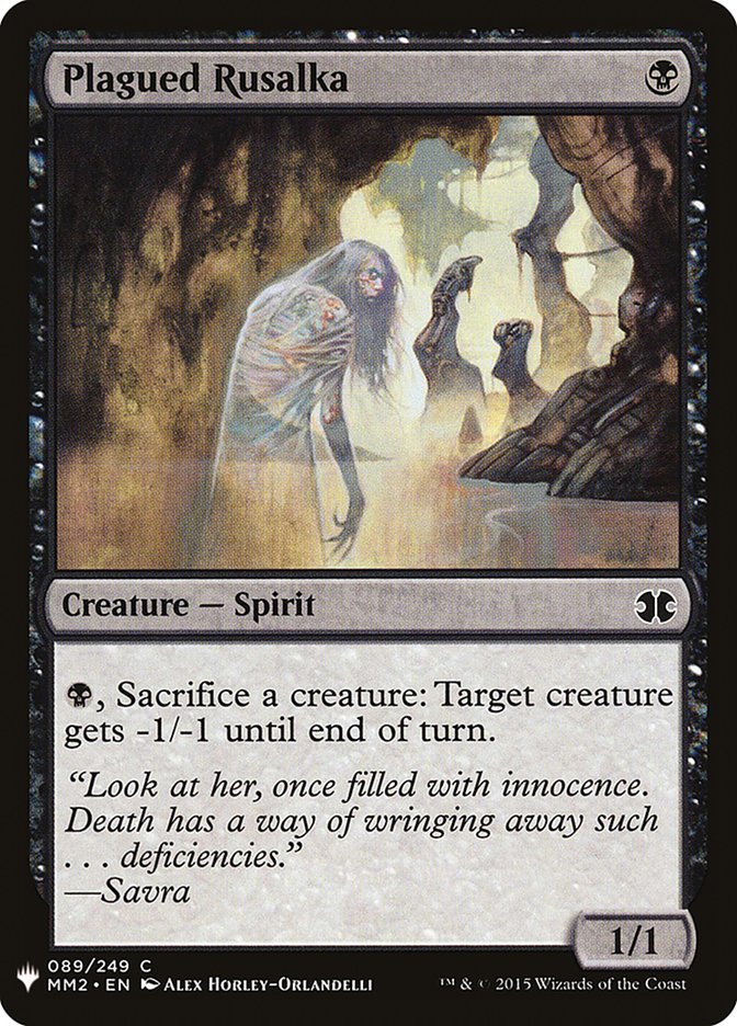 Plagued Rusalka [Mystery Booster] (MB1 736)