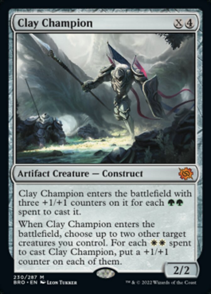 Clay Champion [The Brothers' War: Promo Pack]