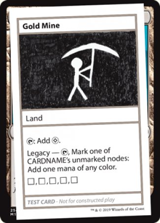 Gold Mine (2021 Edition) [Mystery Booster Playtest Cards] (CMB1 116)