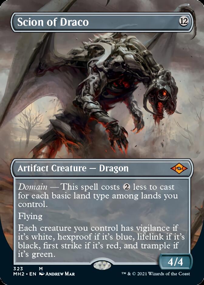 Scion of Draco (Borderless) [Modern Horizons 2] (MH2 323)