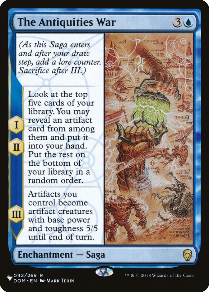 The Antiquities War [The List] (LDOM 42)