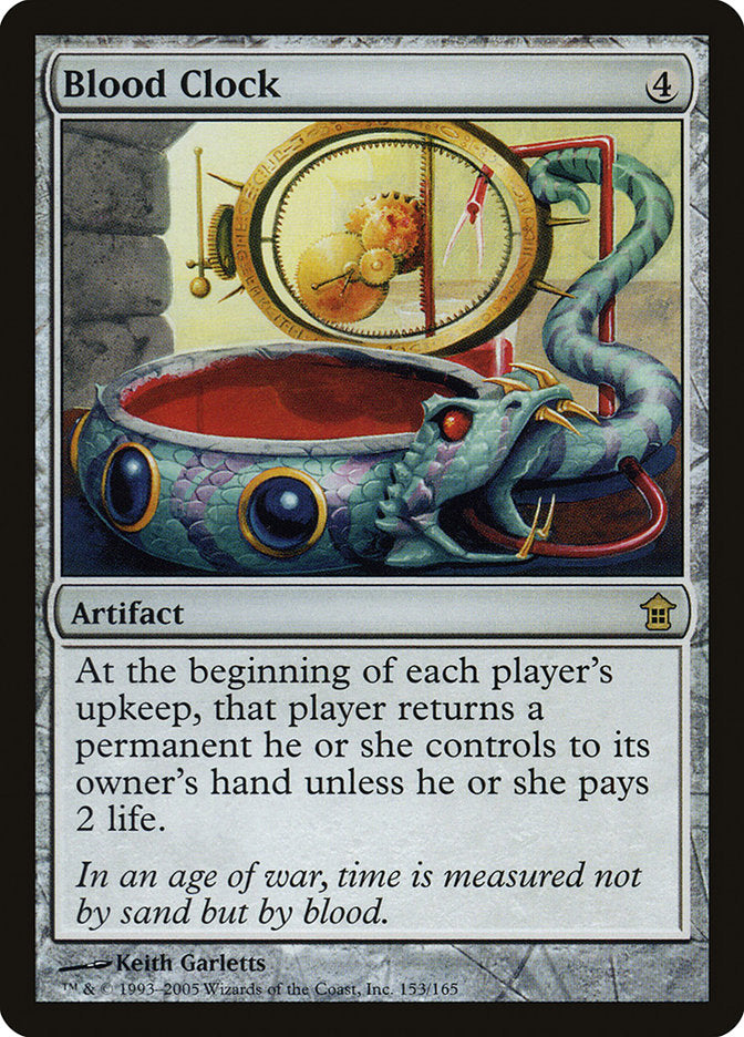 Blood Clock [Saviors of Kamigawa] (SOK 153)